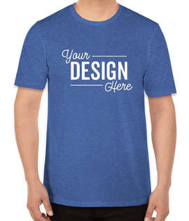 Next Level Festival Lightweight Crewneck T-shirt - Color: Royal