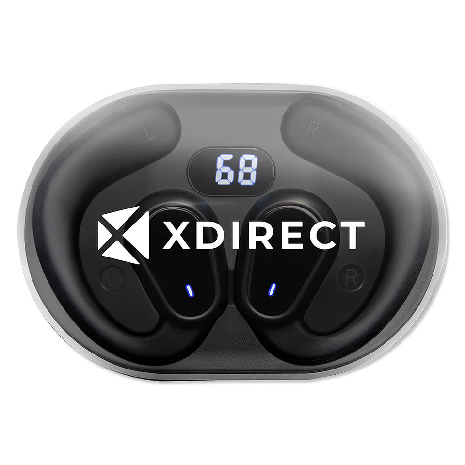 Open Ear Wireless Bluetooth Earbuds with Charging Case