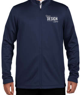 Nike Therma-FIT Full-Zip Performance Sweatshirt - Color: Midnight Navy