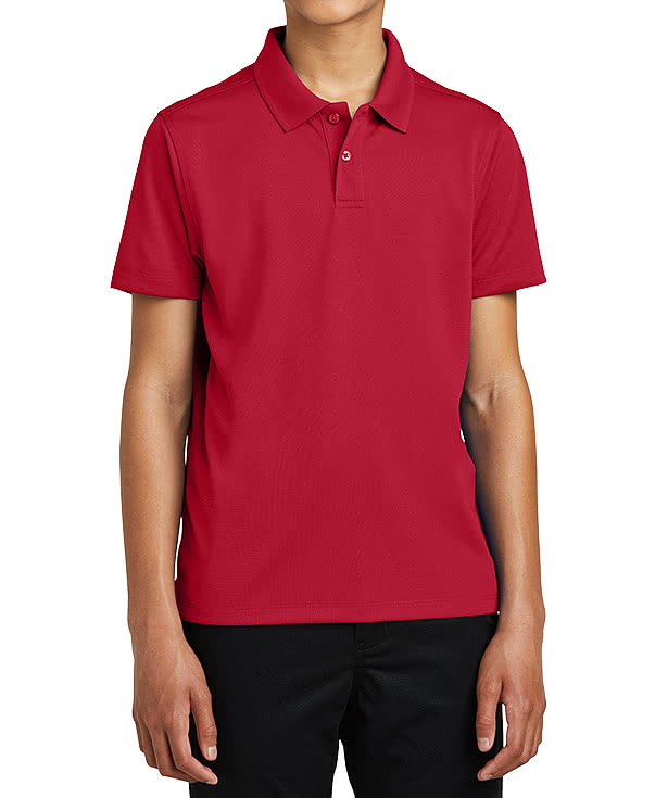 Port Authority Youth Dry Zone UV Performance Polo