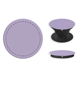 Full Color Fashion PopSocket® - Color: Lilac Breeze / Black