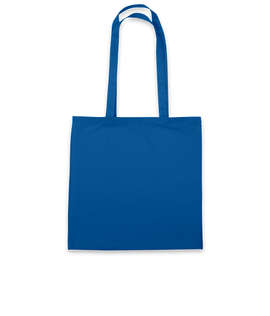 Promotional Lightweight 100% Cotton Tote Bag - Color: Royal Blue