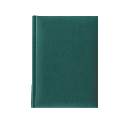 Castelli Debossed Tucson Slim Grande Lined Hard Cover Notebook in Green