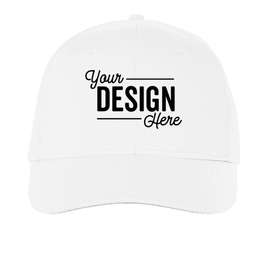 Port Authority Snapback Trucker Hat - Color: White
