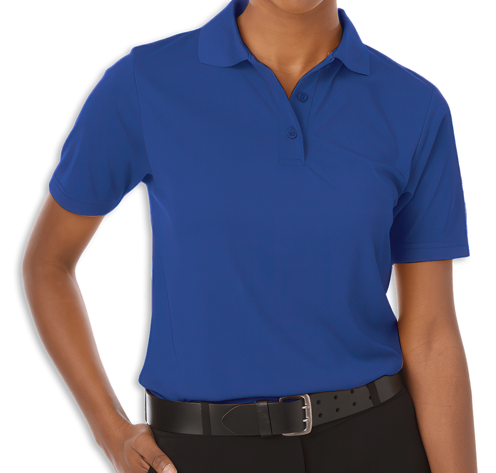 Blue Generation Women's BLU-X-DRI Performance Pique Polo - Embroidered-default
