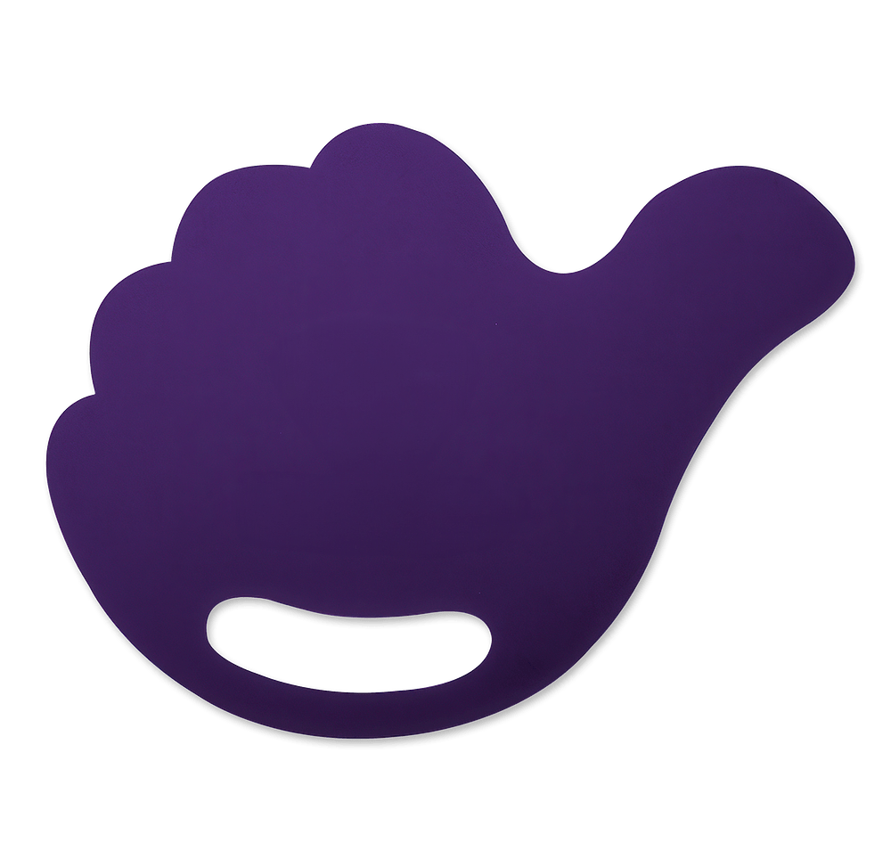Thumbs Up Plastic Hand Fan with Handle-default
