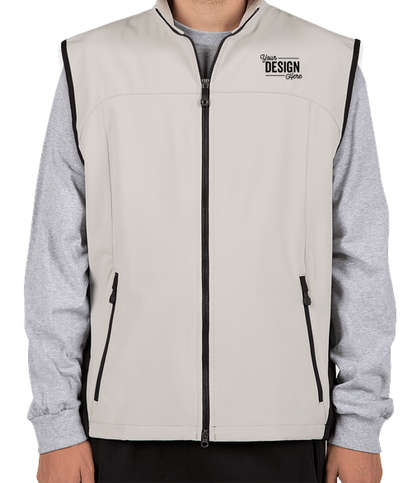 North End Soft Shell Vest - Natural Stone
