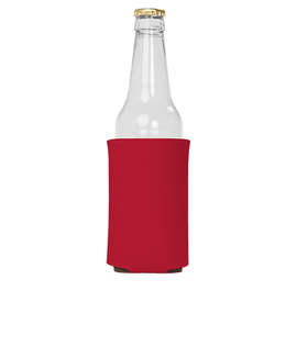 Foldable Bottle Cooler - Color: Red