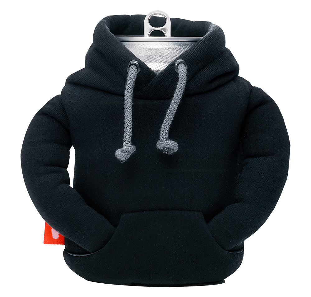 Full Color Puffin Drinkware Hoodie Can Cooler-default