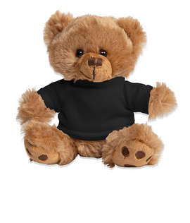 6" Big Paw Brown Bear - Color: Black