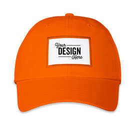 Ahead Jordan Performance Baseball Hat with White Rectangle Patch - Color: Comet
