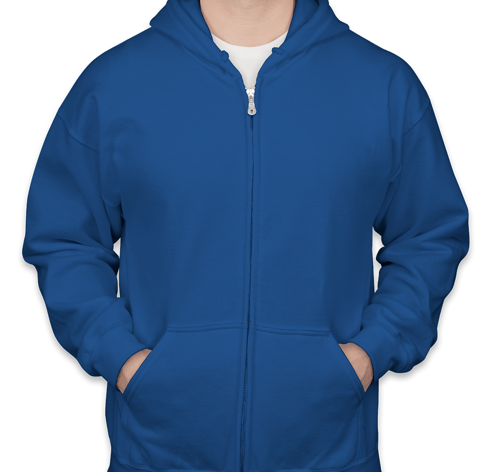Gildan Midweight 50/50 Zip Hoodie-default