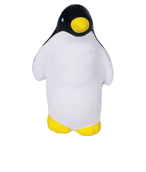 Standing Penguin Stress Reliever in BLACK
