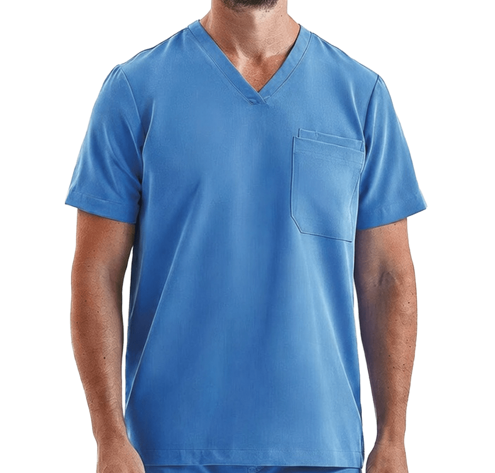 Onna Limitless Recycled Stretch V-Neck Scrub Top-default