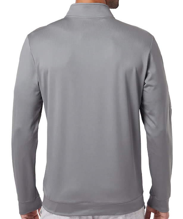 Custom Adidas Textured Recycled Midweight Quarter Zip Pullover