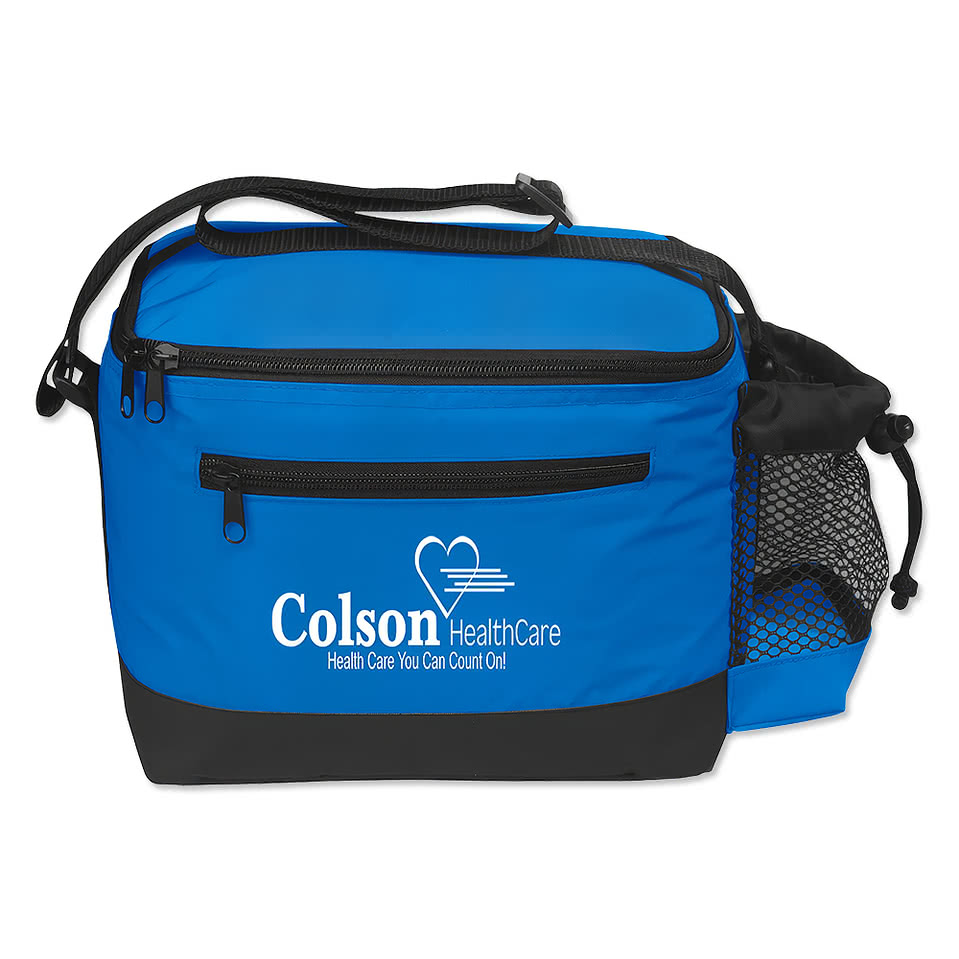 6 Can Lunch Cooler with Drawstring Pocket