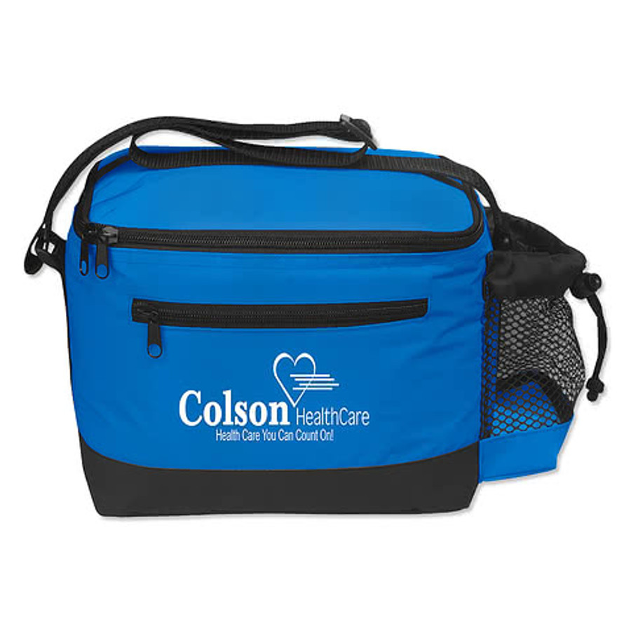 6 Can Lunch Cooler with Drawstring Pocket