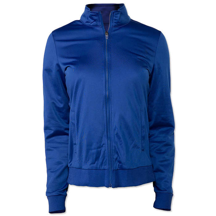 Custom Sport-Tek Women's Tricot Track Jacket Design Track