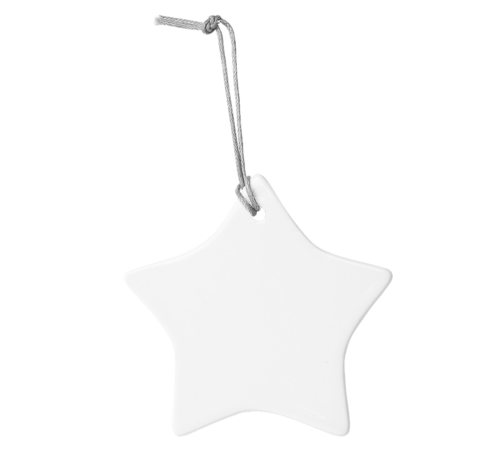 Star Ceramic Ornament-default