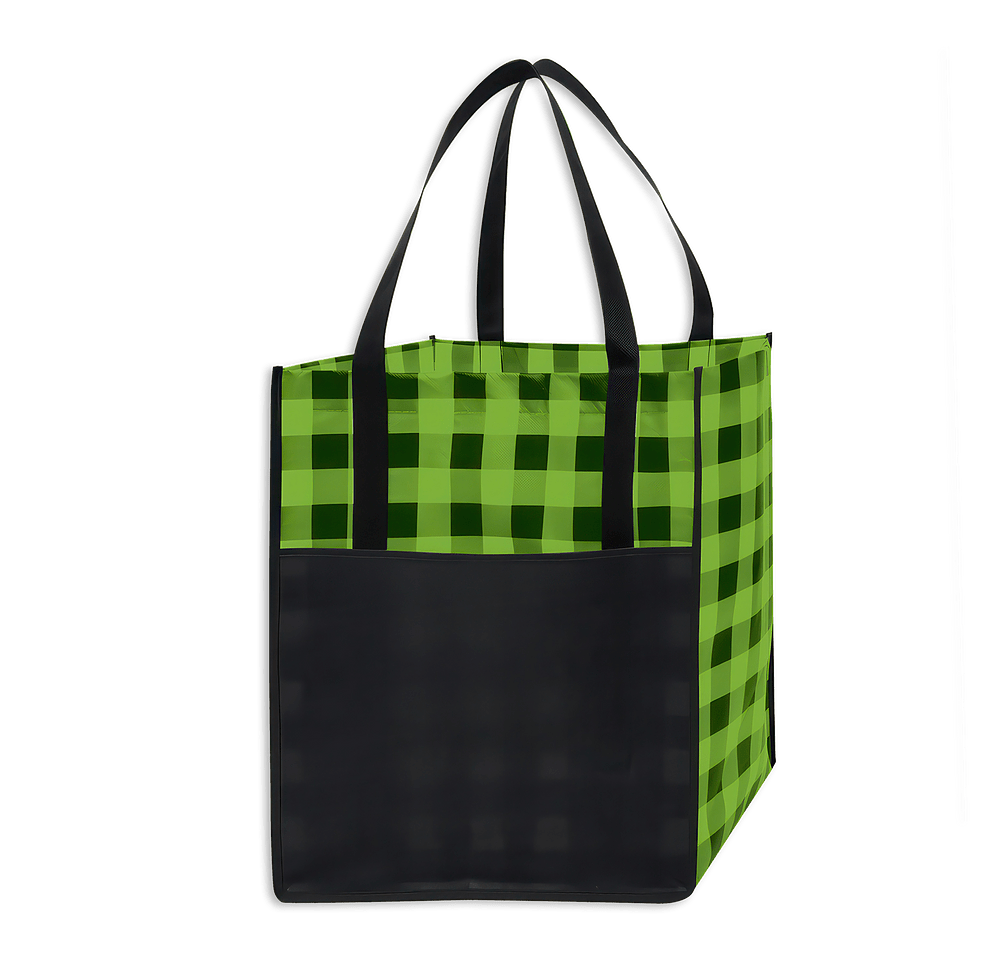 Northwoods Medium Laminated Non-Woven Tote Bag-default