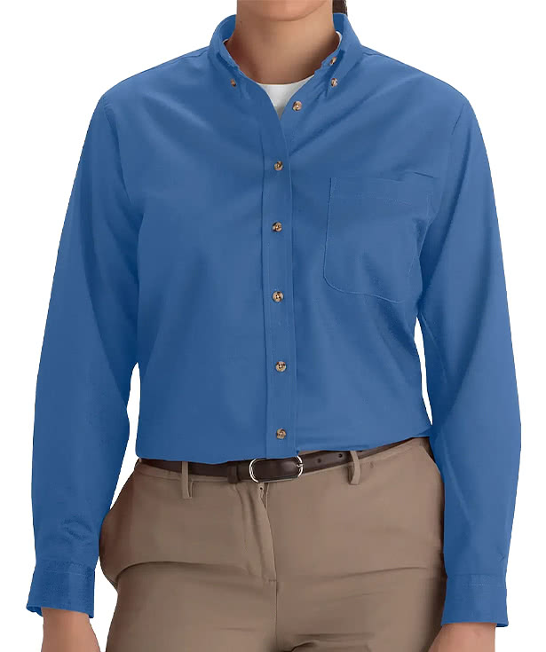 Edwards Women's Easy Care Poplin Dress Shirt