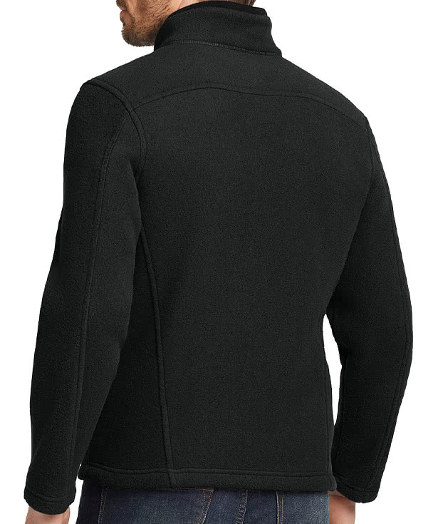 Eddie Bauer Full Zip Fleece Jacket - Printed