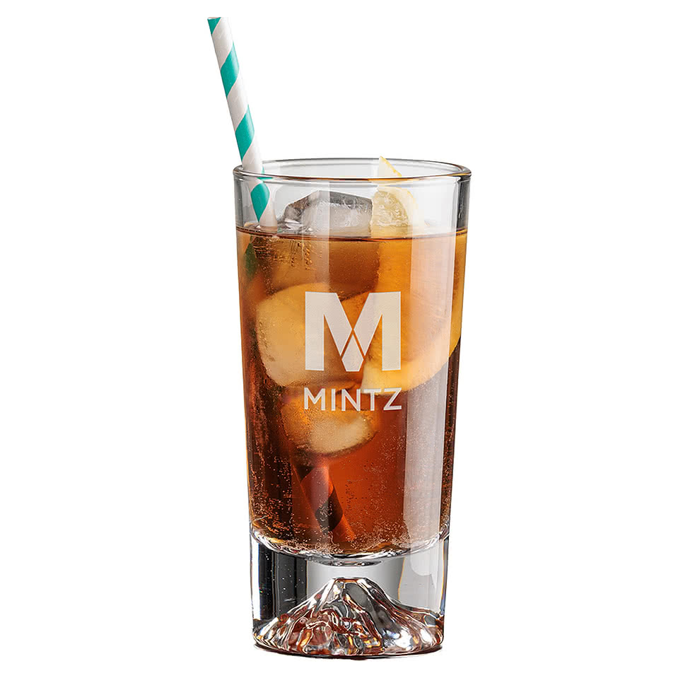 Laser Etched 11 oz. Aspen Highball Glass