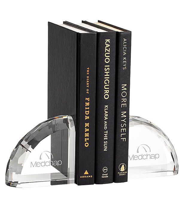 Laser Etched Ridgemount Bookends