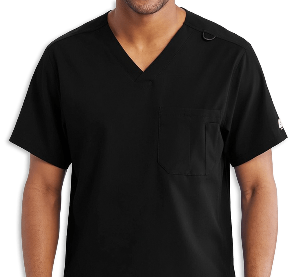 Skechers by Barco Structure Recycled V-Neck Scrub Top-default