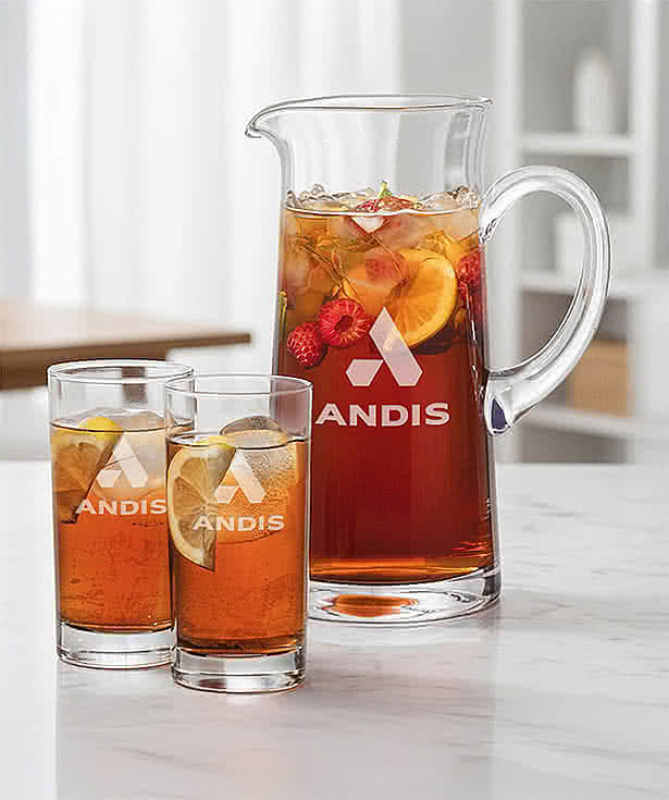 Laser Engraved 56 oz. Malden Tapered Pitcher