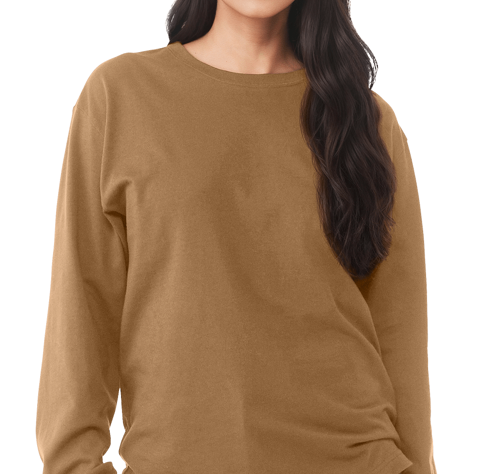 Bella + Canvas Heavyweight Boxy Long Sleeve T-shirt-default