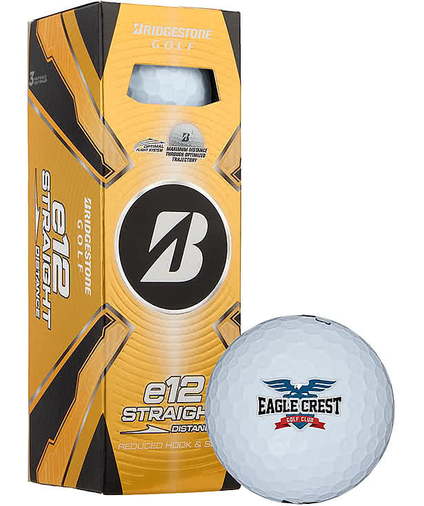 Bridgestone E12 Straight Golf Balls (Box of 3)