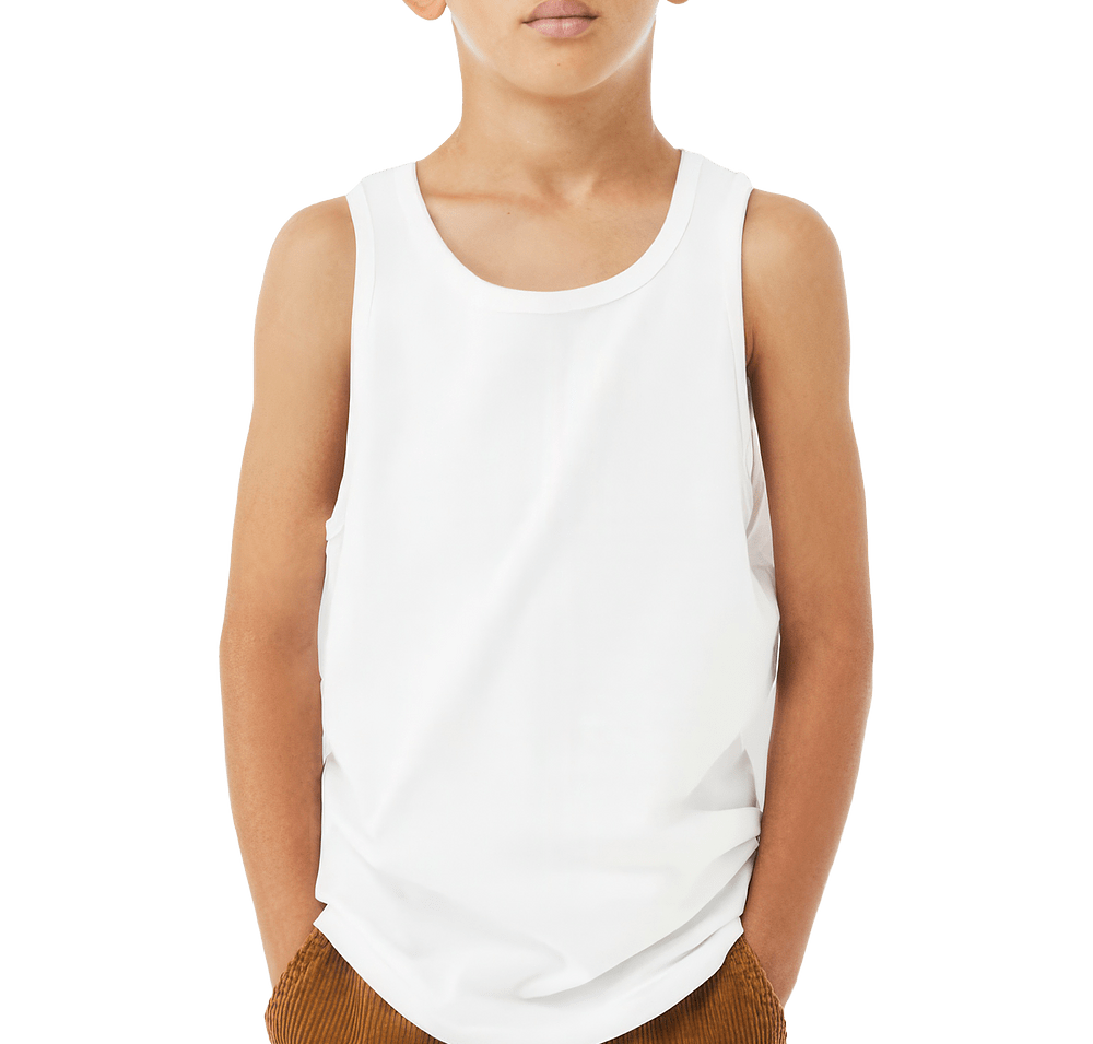Bella + Canvas Youth Heather Jersey Blend Tank-default