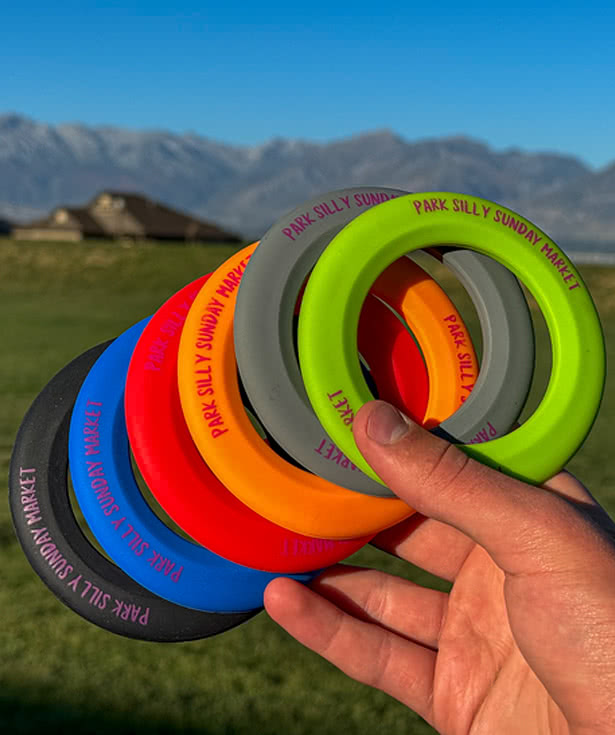 Disc-O-Wrist Silicone Flying Disc