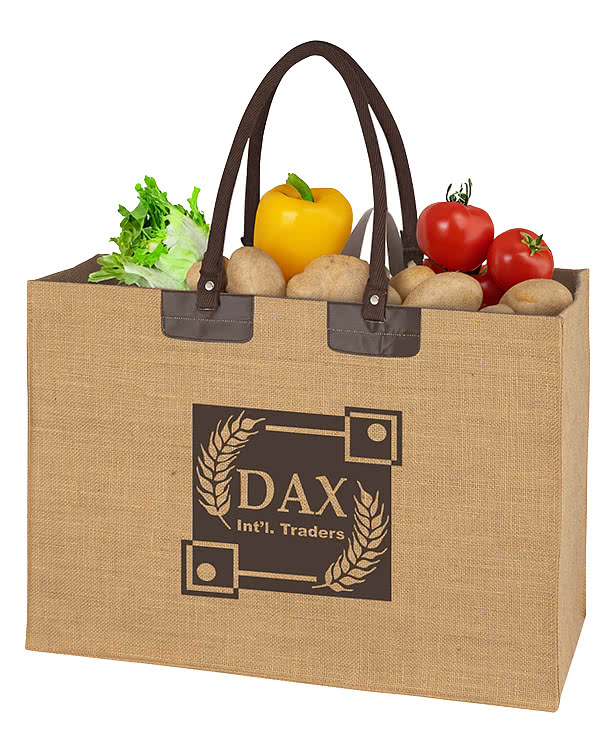 Jumbo Jute Tote Bag