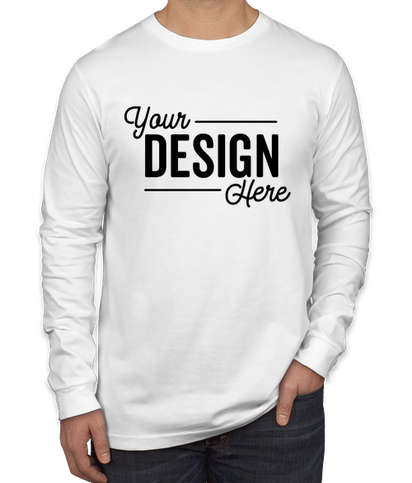 Canada - Bella + Canvas Long Sleeve Jersey T-shirt - White