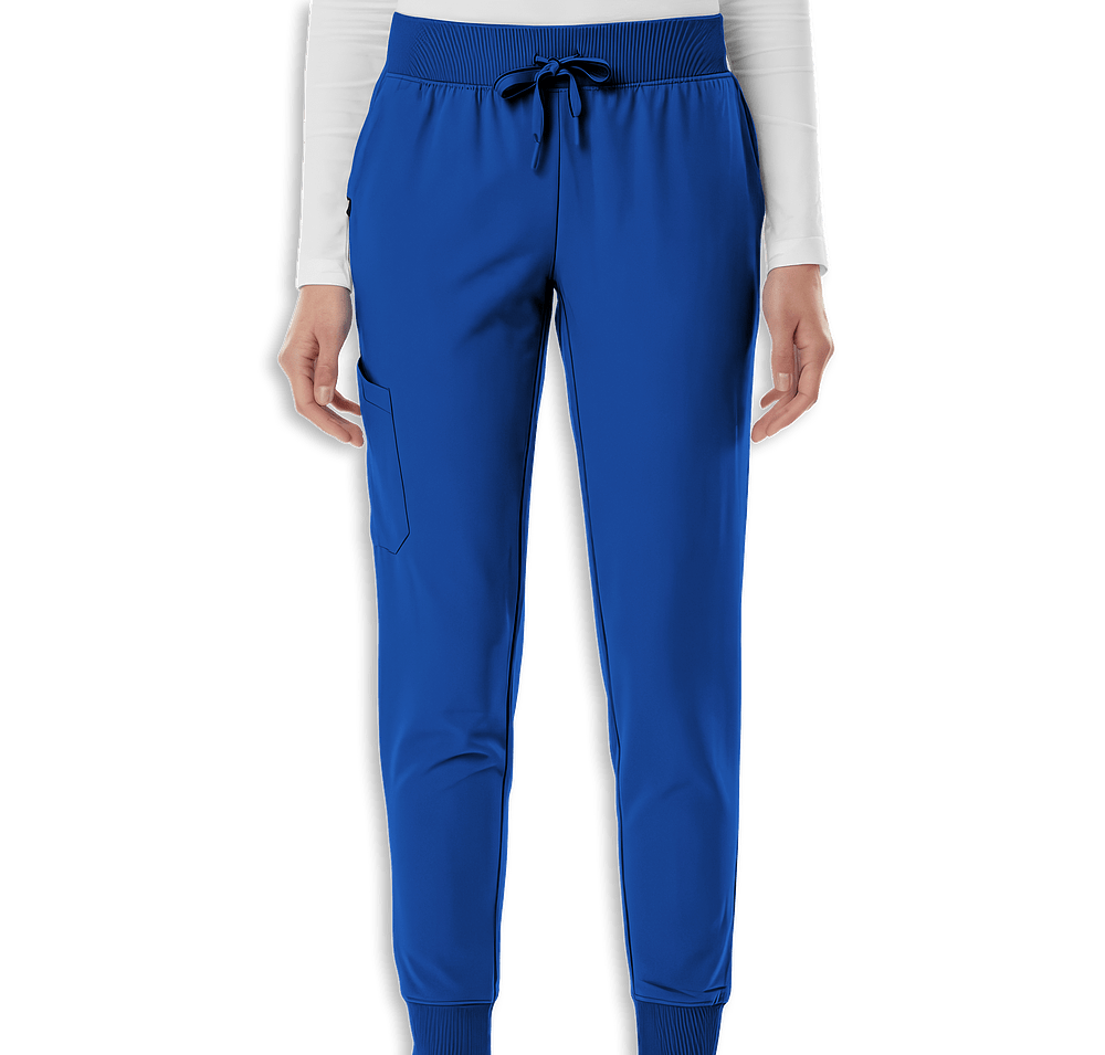 Jaanuu Women's Silex Knit-Waist Jogger Scrub Pant - Printed-default