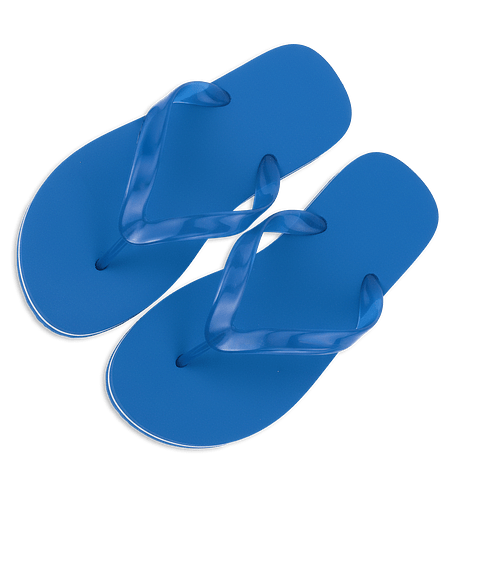 Adult Flip Flops in Blue