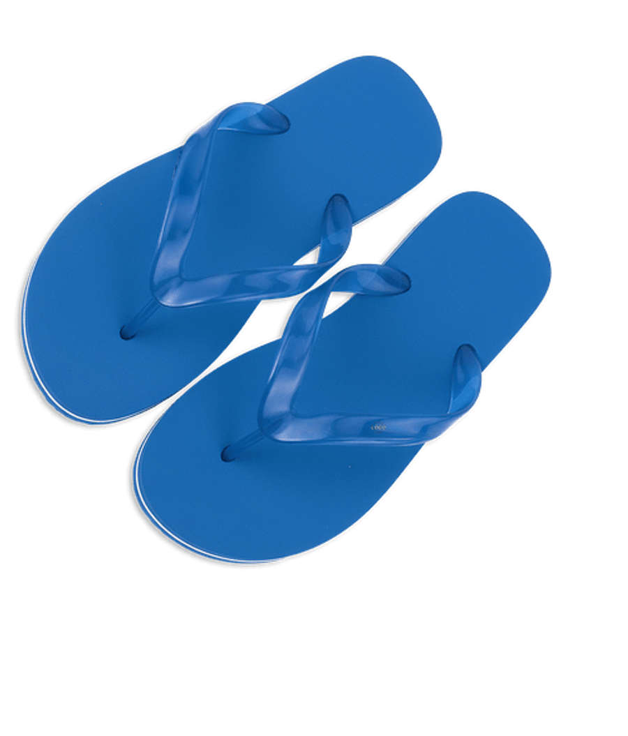 Adult Flip Flops in Blue