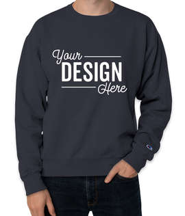 Champion Garment Dyed Crewneck Sweatshirt - Color: Navy