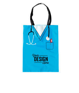 Convertible Scrub Design Tote - Color: Blue