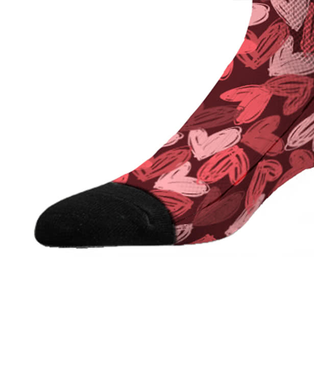 Valentine's Day Crew Socks