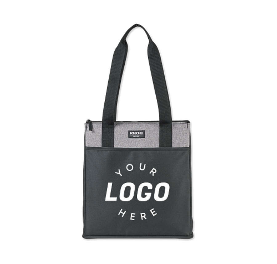 Igloo Sierra Insulated Shopper Tote Bag in Black