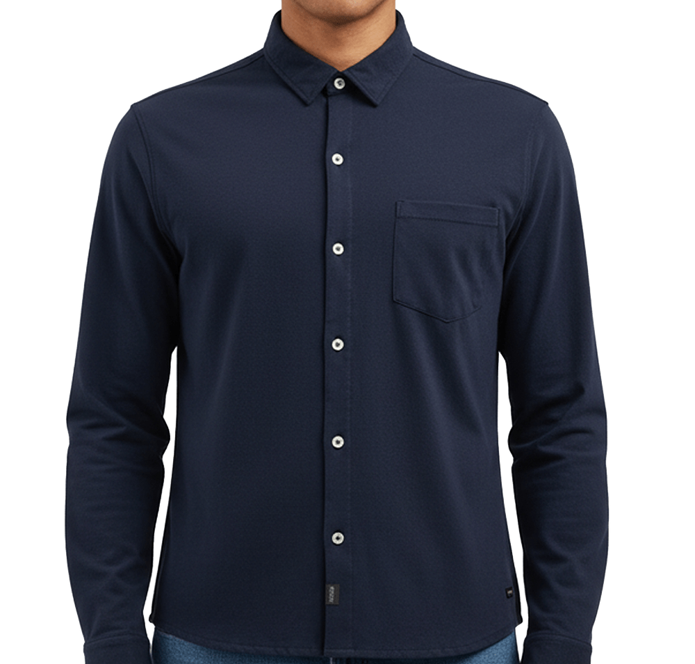 Recover Recycled Button Down Shirt-default