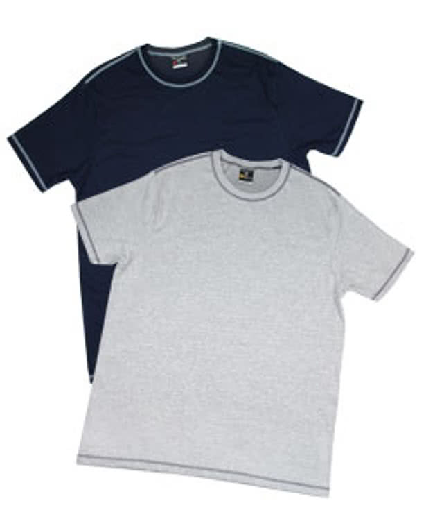Hanes Contrast Stitch T