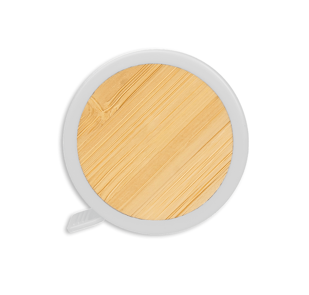 Bamboo Retractable Tape Measure-default