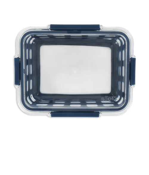 Ello 5 Cup Duraglass Food Storage Container in Midnight