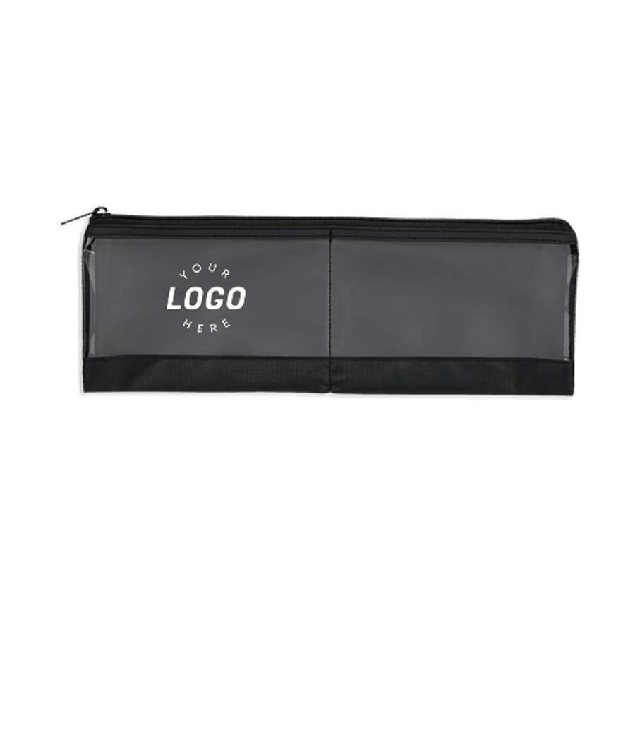 Two Compartment Travel Organizer in Black