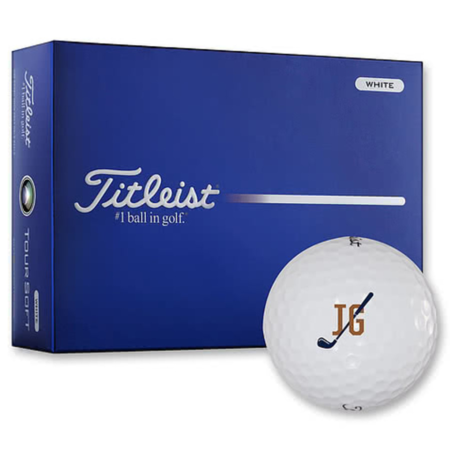 Titleist Tour Soft Golf Balls (Box of 12) in White