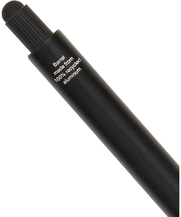 Laser Engraved Aria Recycled Gel Stylus Pen (black ink)